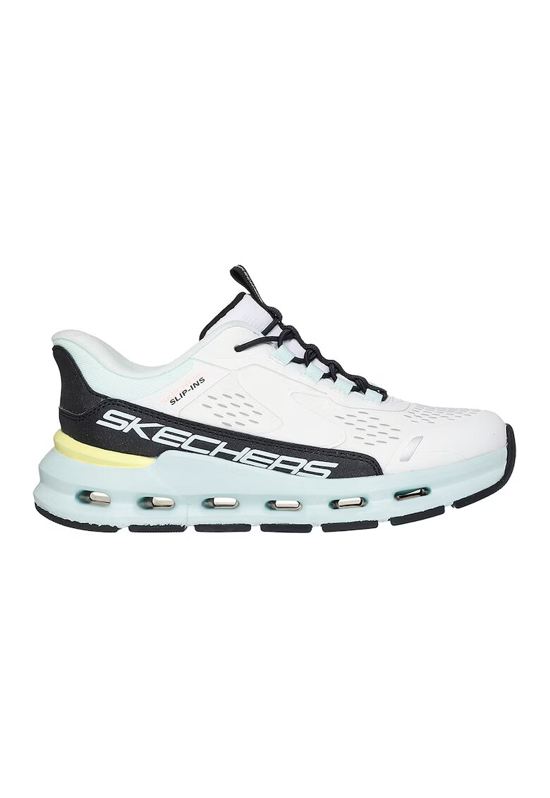Skechers Спортни обувки Glide-Step Vista Lane Slip-Ins - Пастелносин/Пастелнорозов/Кралско Синьо