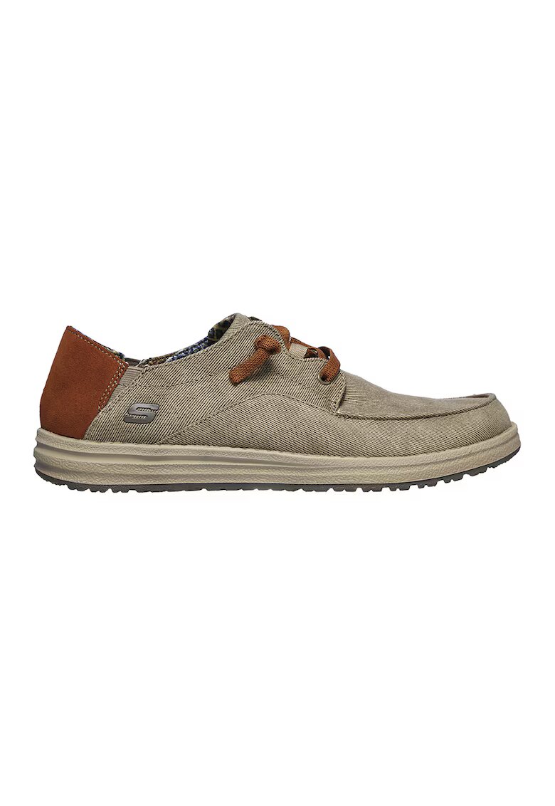 Skechers Спортно-елегантни обувки Melson с контрасти