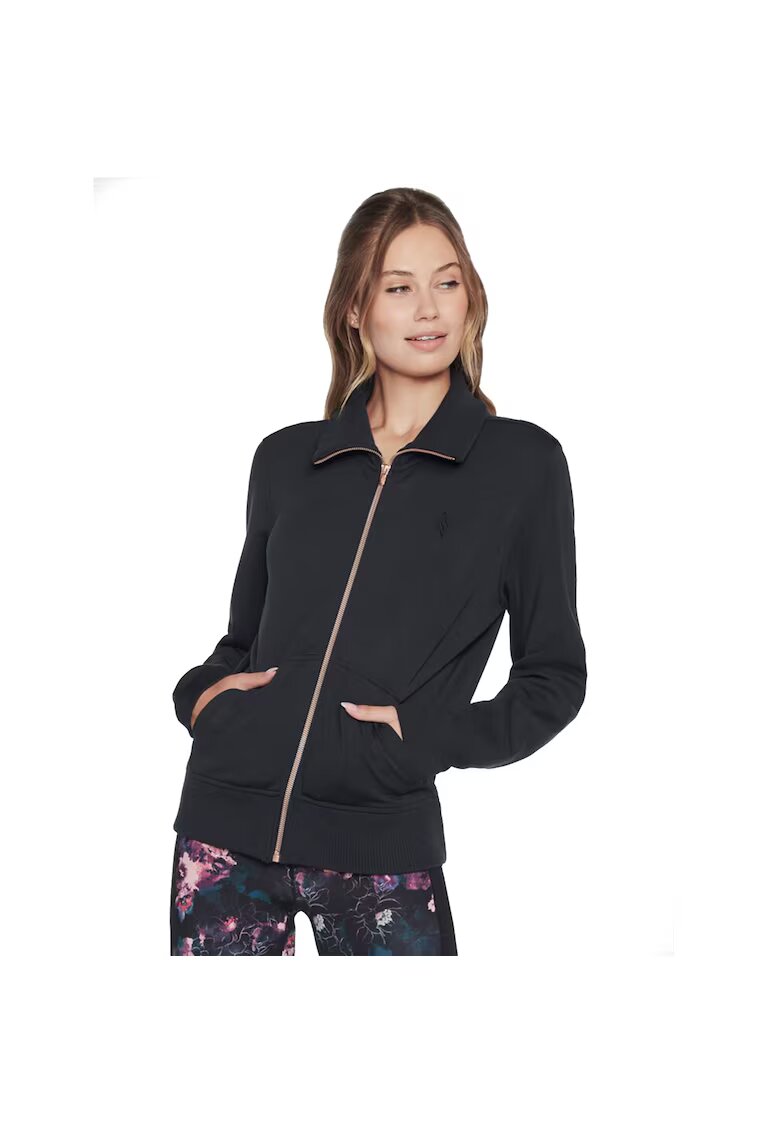Skechers Суичър с качулка Hoodless Skechcloud Jacket 19631151