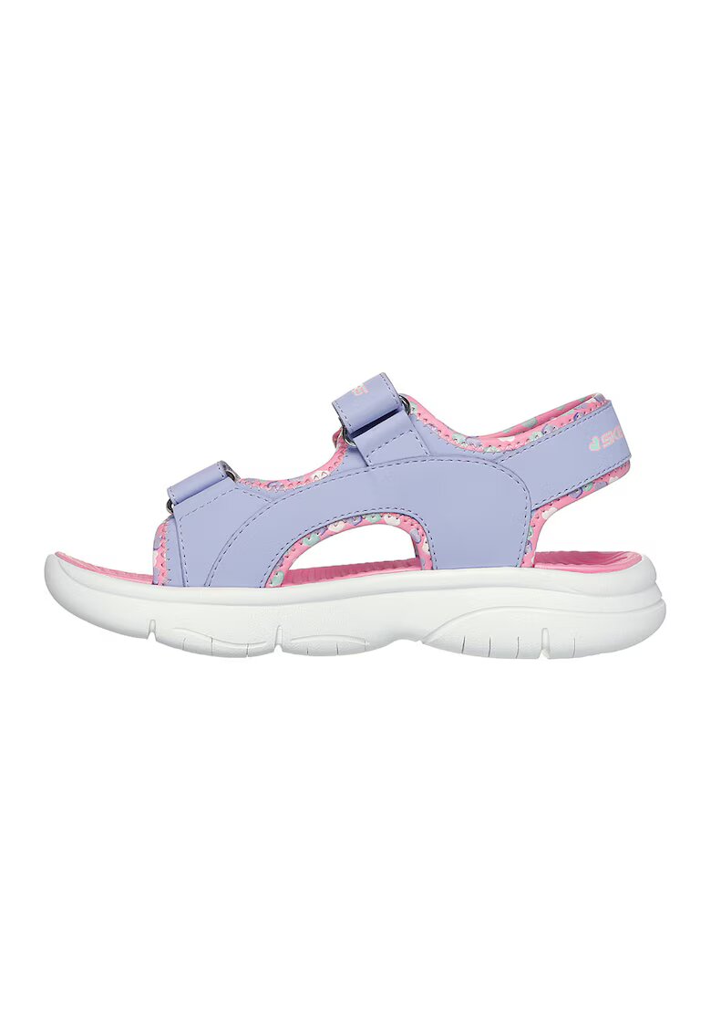 Skechers Текстилни сандали с велкро