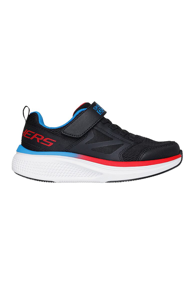 Skechers Велкро обувки за бягане Go Run Elevate 2.0 с текстил и синтетика - Черен/Тюркоаз