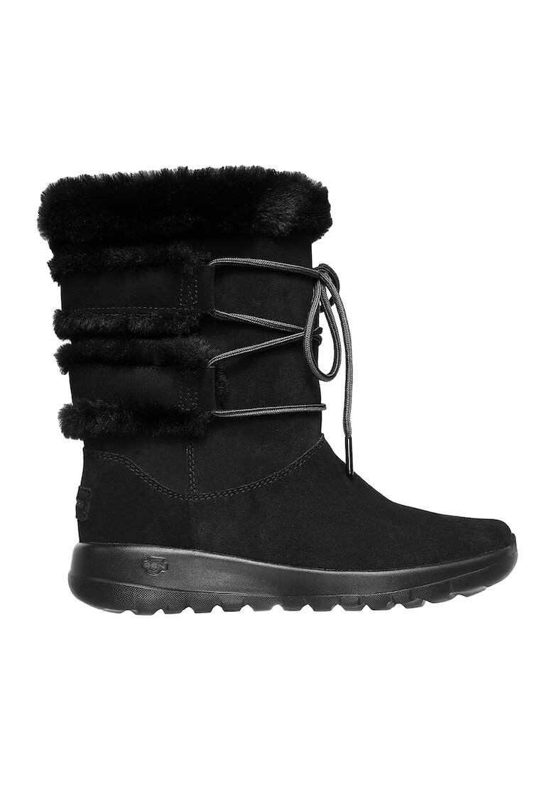 Skechers Зимни ботуши On The Go Joy от набук