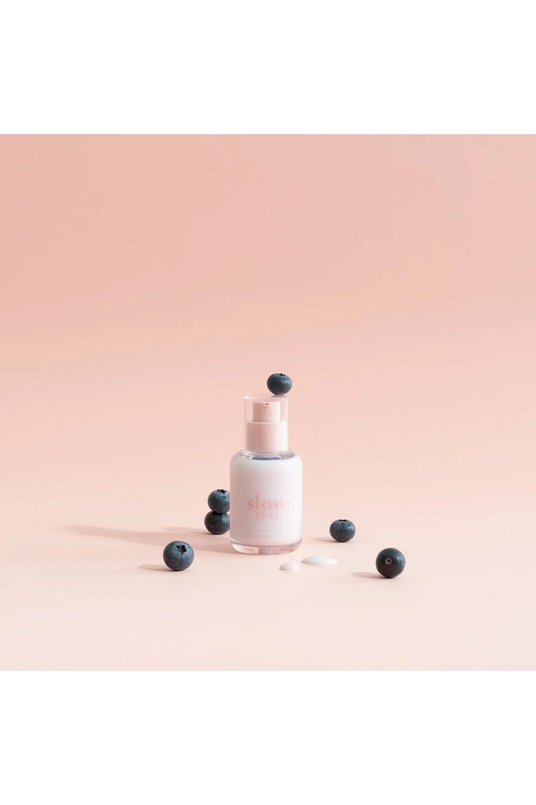 SLOWPURE Серум с лифтинг и стягащ ефект със 7 вида пептиди + вода от лайка лифтинг стягащ серум 50 мл