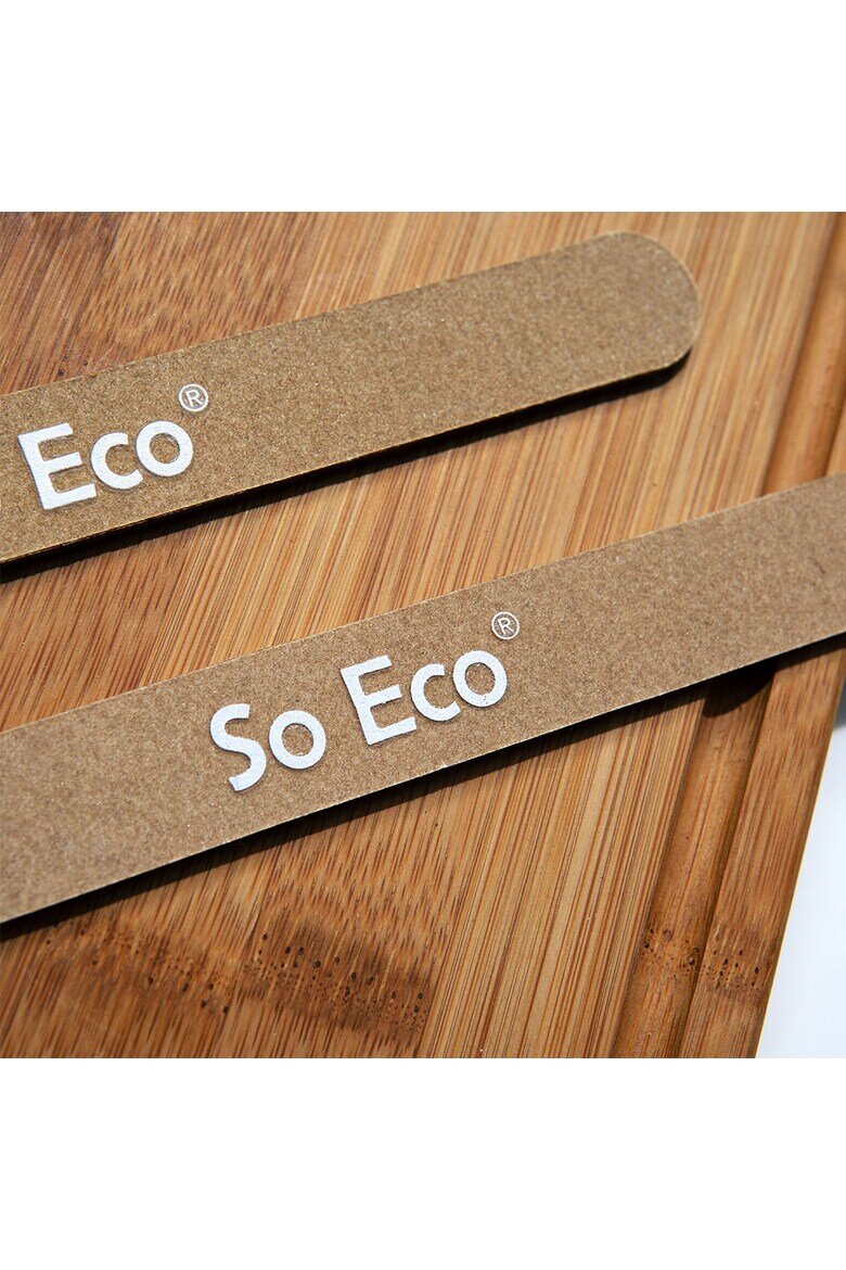 So Eco Комплект от 2 екологични бамбукови пили за нокти