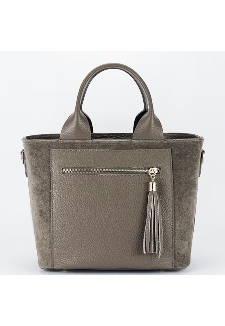 SOFILINE Чанта от естествена кожа 1918 M9 Taupe brown - - 22x25x12