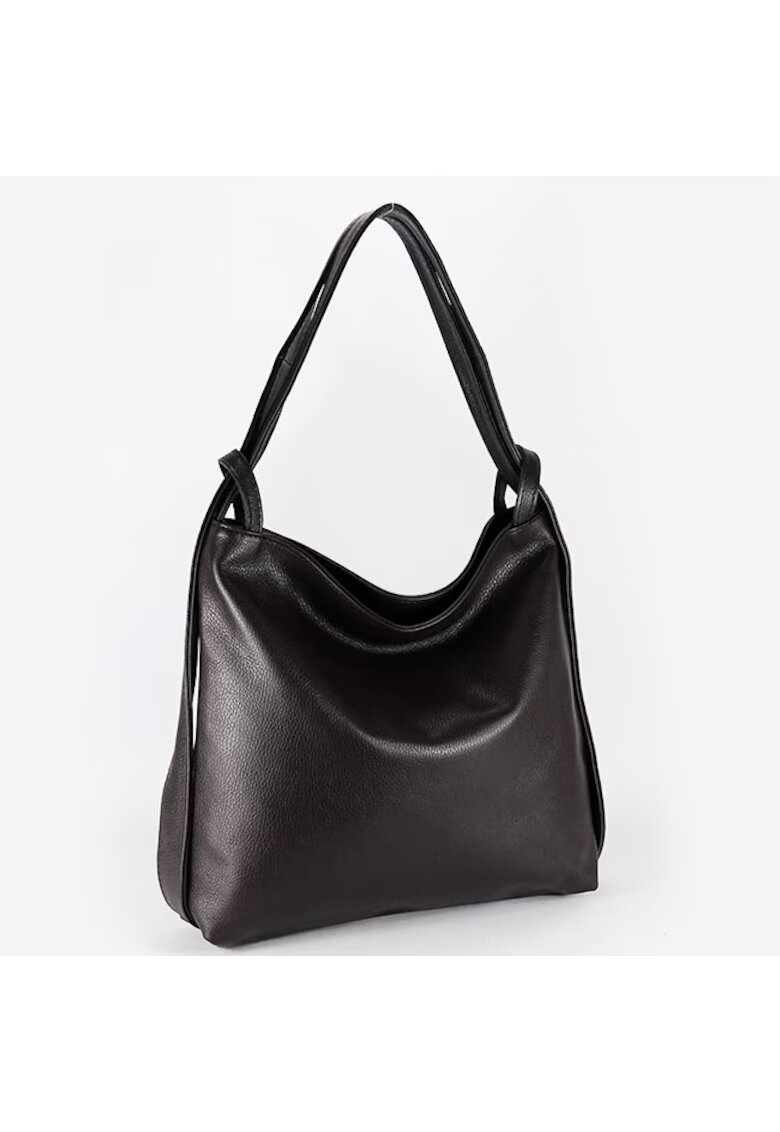SOFILINE Чанта от естествена кожа 2 в 1 8919 132 - Кафяв - 33x35x10