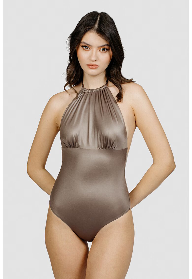 Sole Beachwear Цял бански с халтер деколте