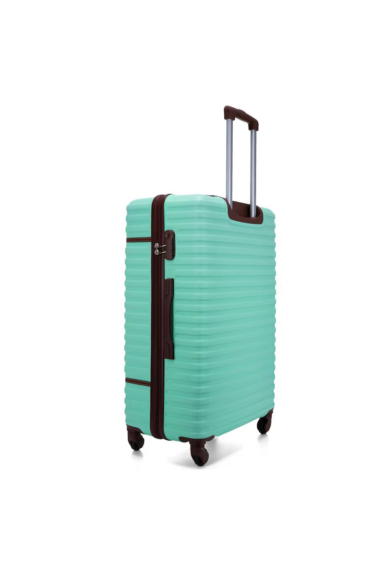 Solier Luggage Куфар Solier STL957 55L ABS Капацитет M Мента