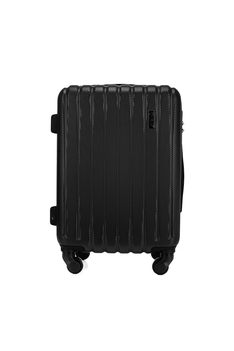 Solier Luggage Куфар STL902 38L ABS Капацитет S Черен