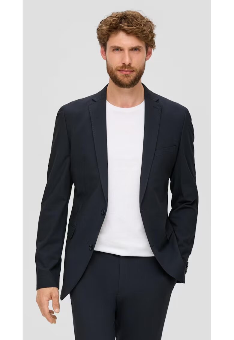 sOliver BLACK LABEL Мъжко елегантно сако с кройка Regular Fit