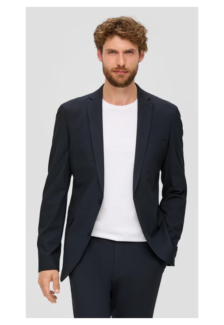 sOliver BLACK LABEL Мъжко елегантно яке с кройка Regular Fit