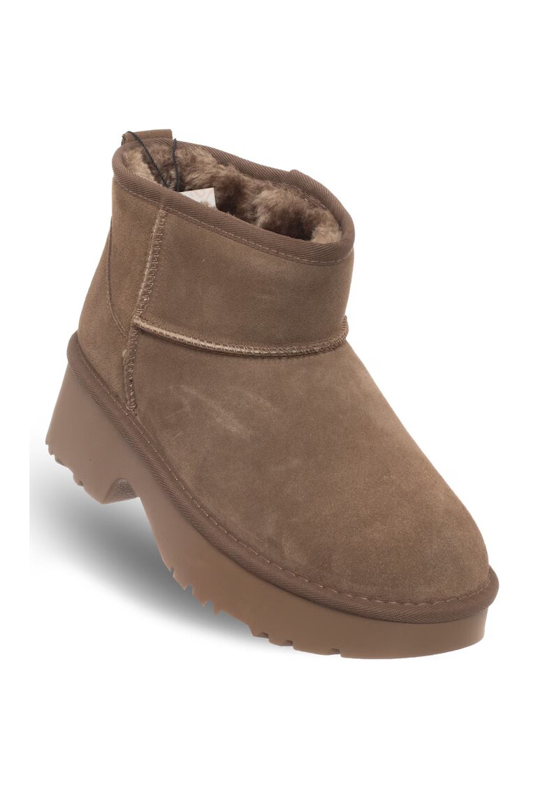 Soprani Couture Дамски боти - SSW521P30/02 LEA SUEDE - естествена кожа - кафяви - подметка от пяна