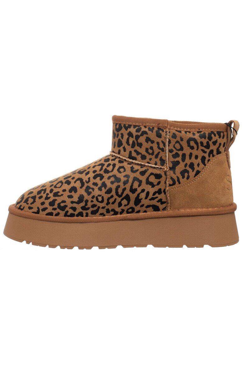 Soprani Couture Дамски боти SSW521P36/02 ROSY ANIMALS кафяви естествена кожа текстил