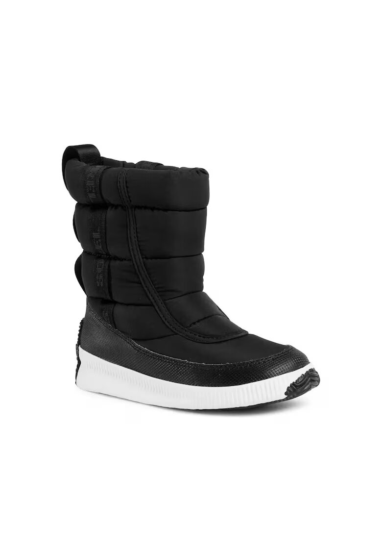 Sorel Дамски боти Puffy Mid - Wool - Black -