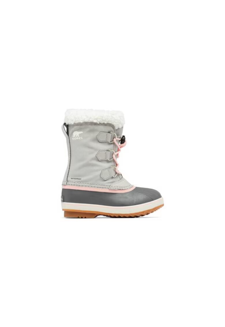 Sorel Момичешки ботуши 304097225 - Естествена кожа - Сив - Сив