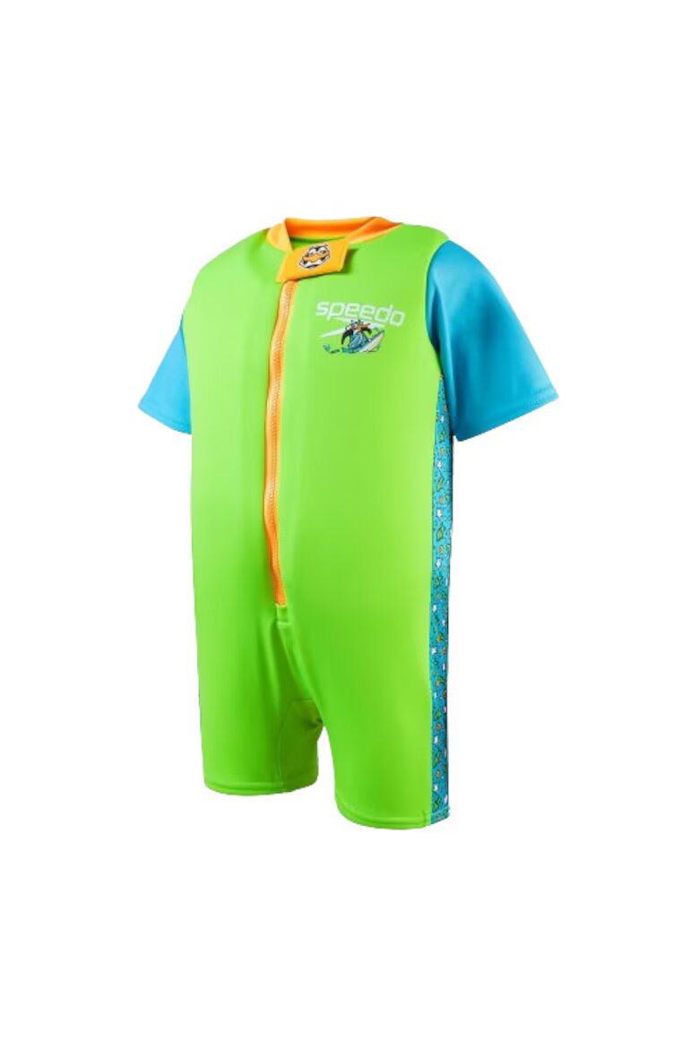 Speedo Бански костюм За деца Зелен/Син