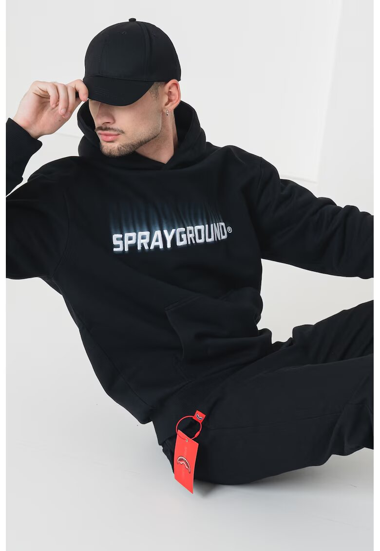 Sprayground Худи с лого и джоб кенгуру