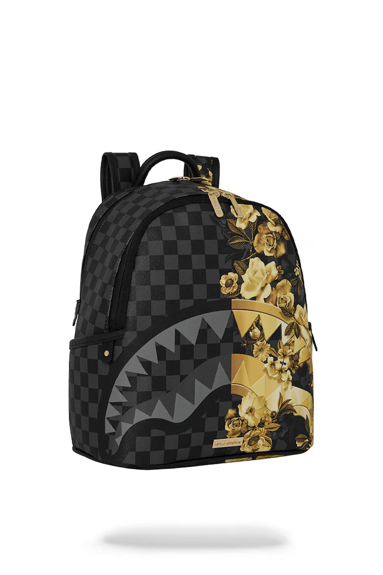 Sprayground Раница с регулируеми презрамки Черен/Сив/Жълт