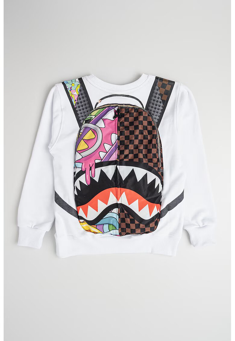 Sprayground Суитшърт Lucid Dreams Limited Edition и худи - Червен/Избеляло черно/Бял