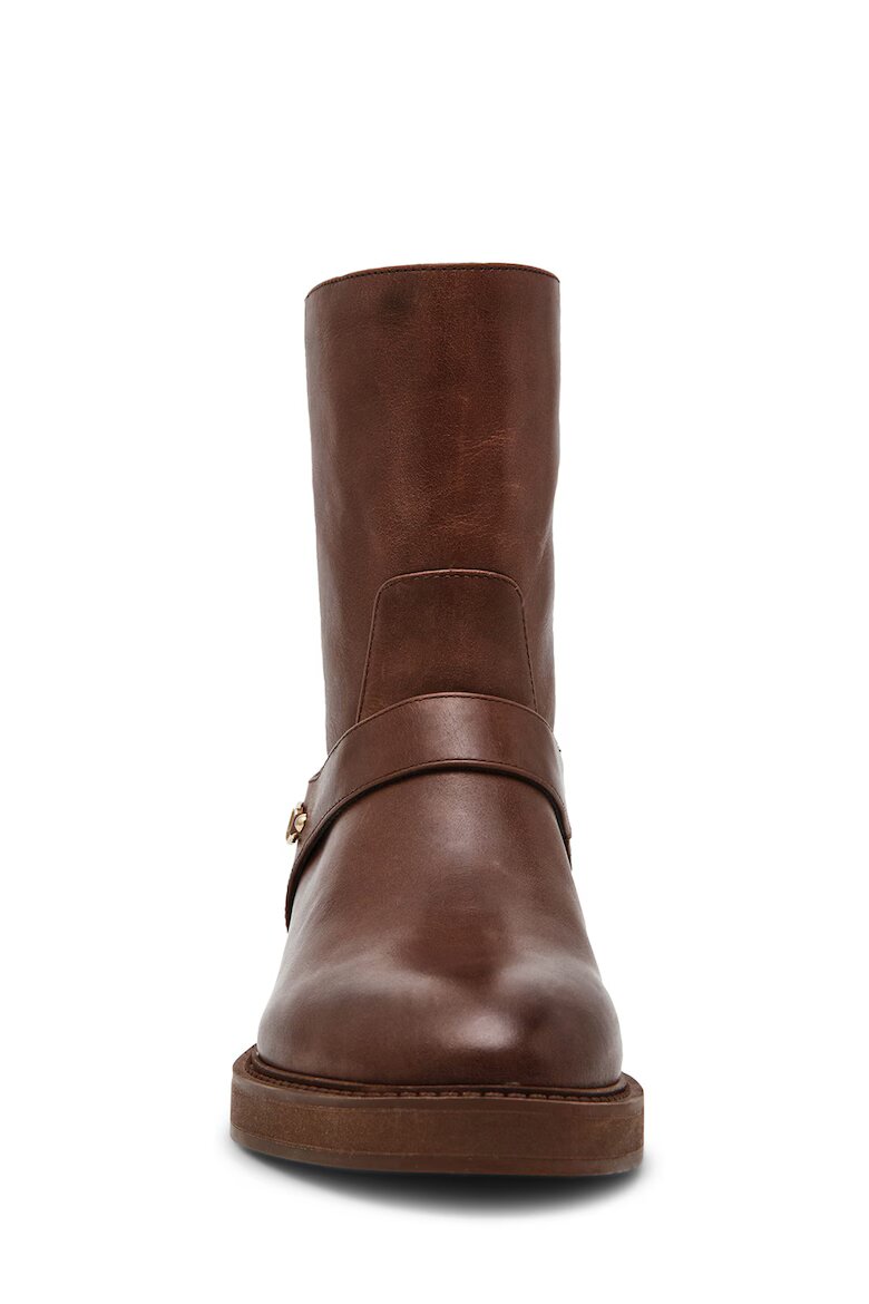 Steve Madden Боти от кожа Коняк кафяв