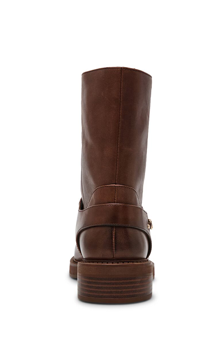Steve Madden Боти от кожа Коняк кафяв