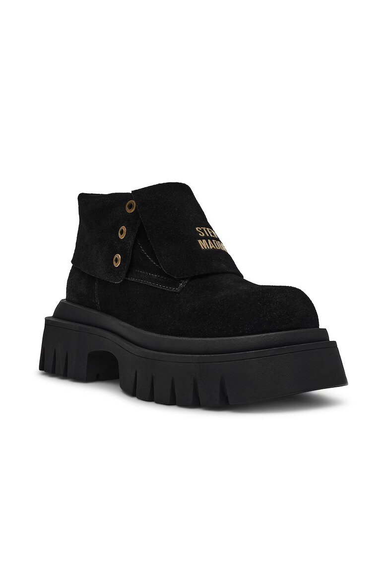 Steve Madden Боти от велур Черен