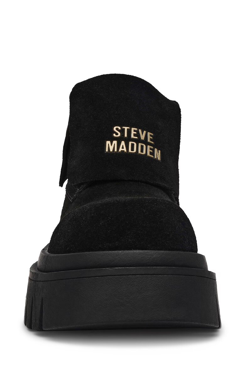 Steve Madden Боти от велур Черен