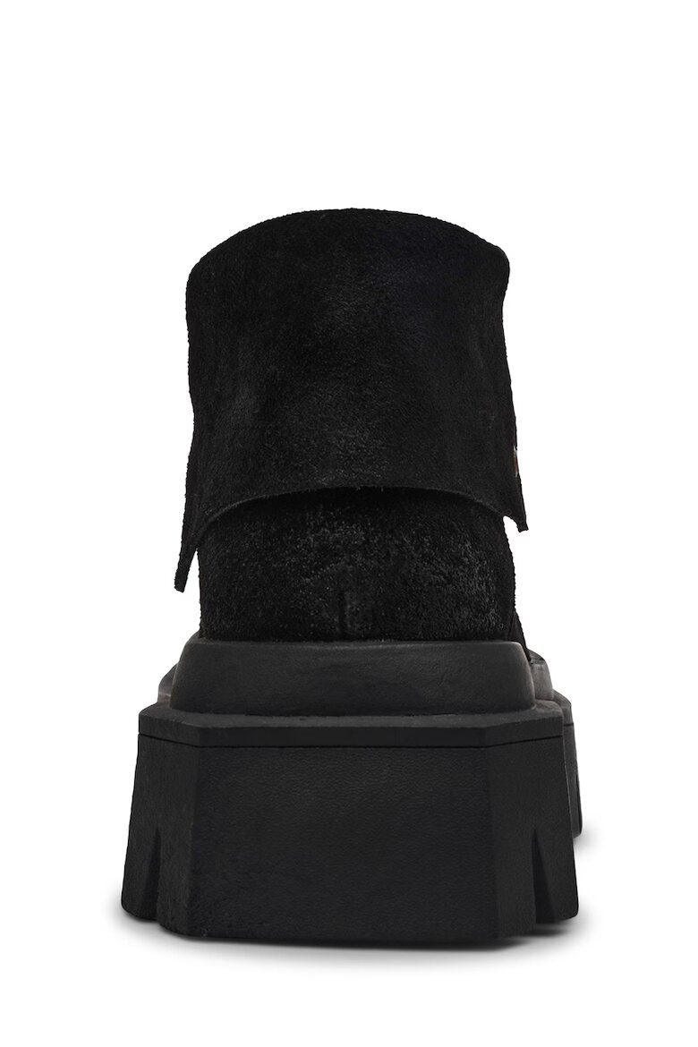 Steve Madden Боти от велур Черен