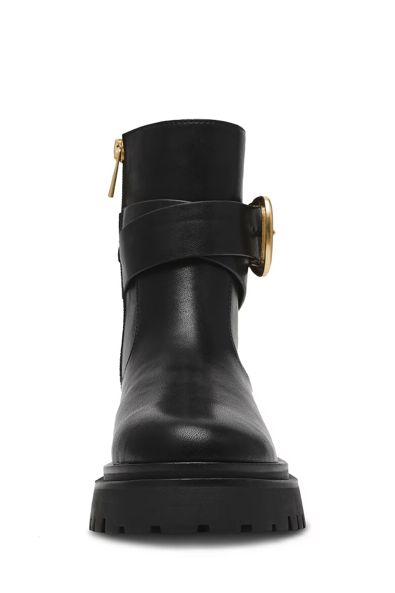 Steve Madden Боти с тока Черен