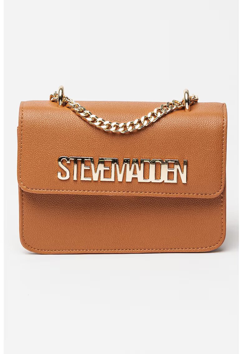 Steve Madden Чанта за рамо Stakes от еко кожа с метално лого