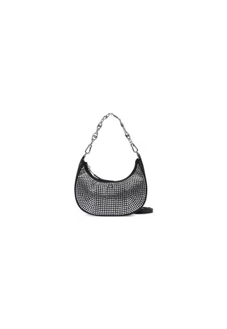 Steve Madden Дамска чанта 304976681 - Екокожа - Черна