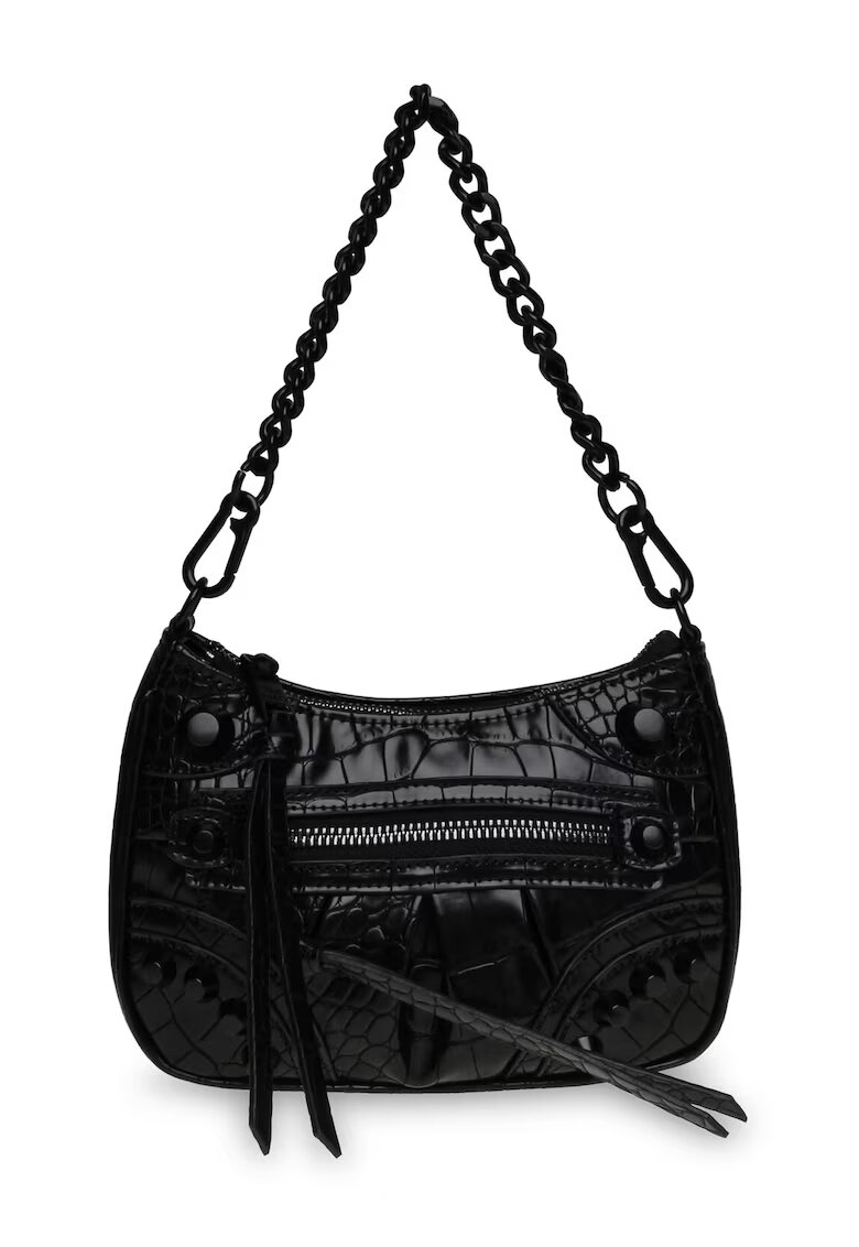 Steve Madden Дамска чанта 89995 черна еко кожа - One Size