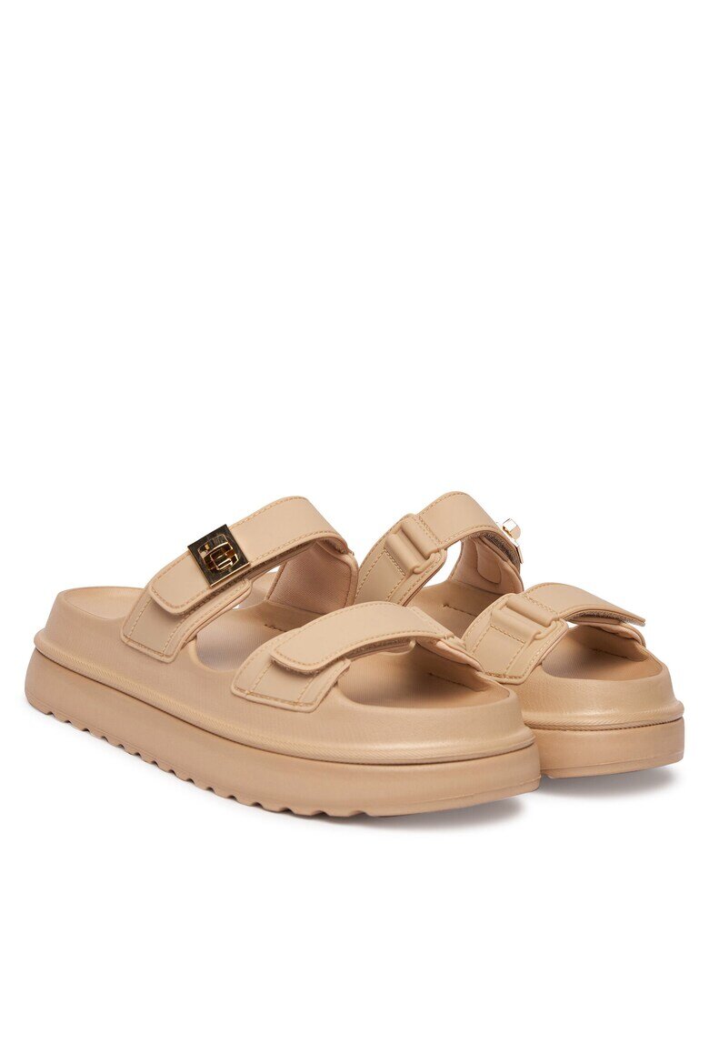 Steve Madden Дамски чехли екологична кожа бежови