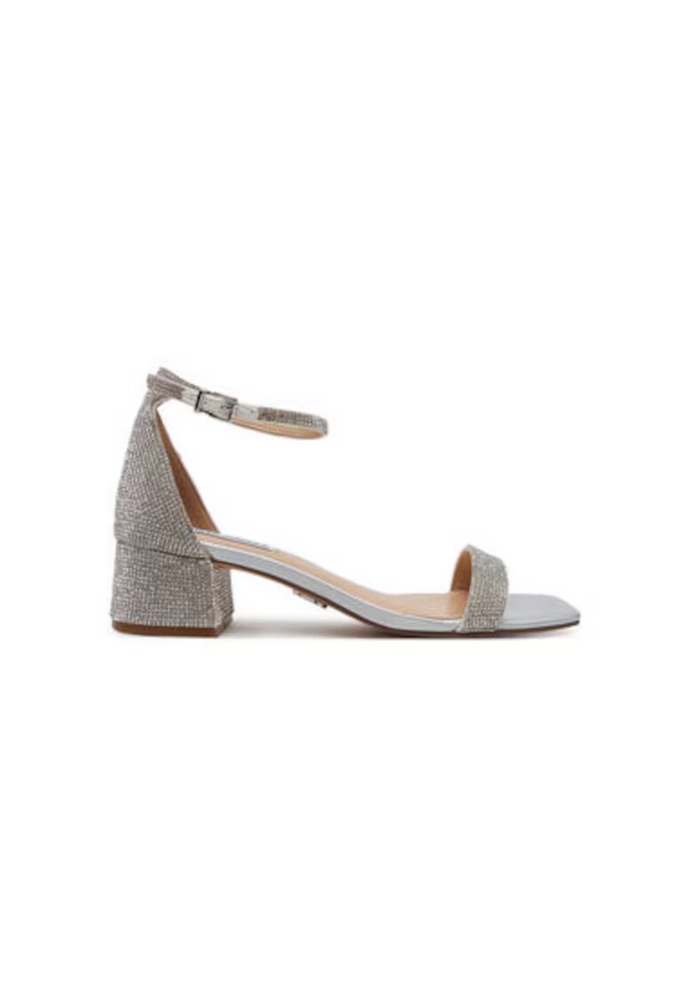 Steve Madden Дамски сандали - SM11003580 - Текстил - 39 EU - Сребърни