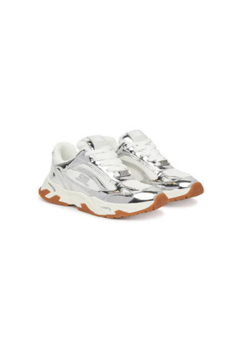 Steve Madden Дамски спортни обувки - SM19000129 - Текстил - 41 EU - Сребърни