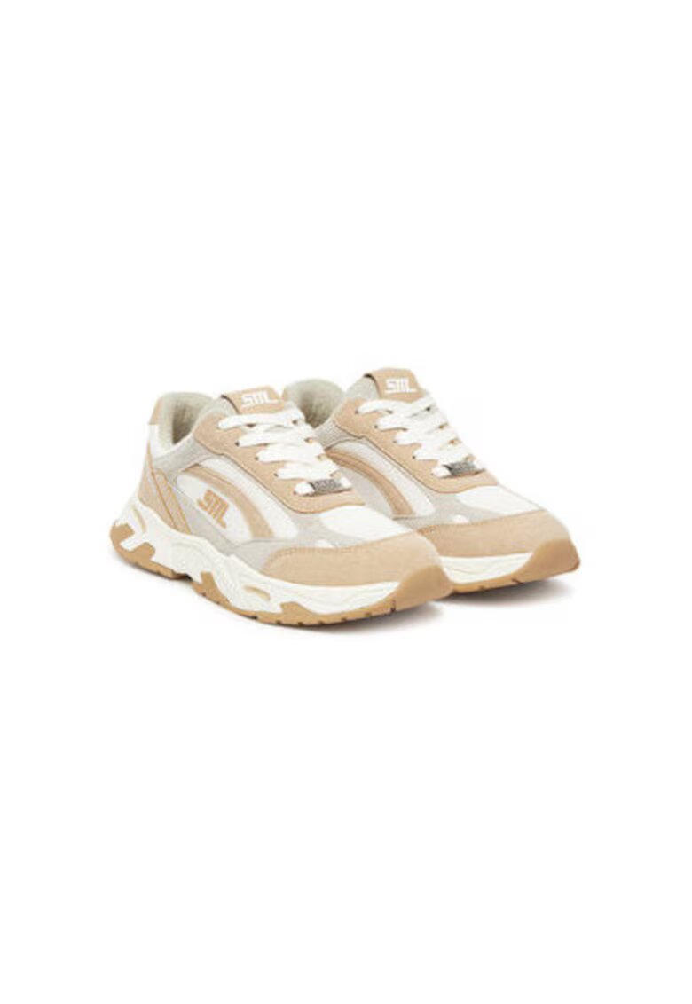 Steve Madden Дамски спортни обувки - SM19000129 - Текстил - 41 EU - Сребърни