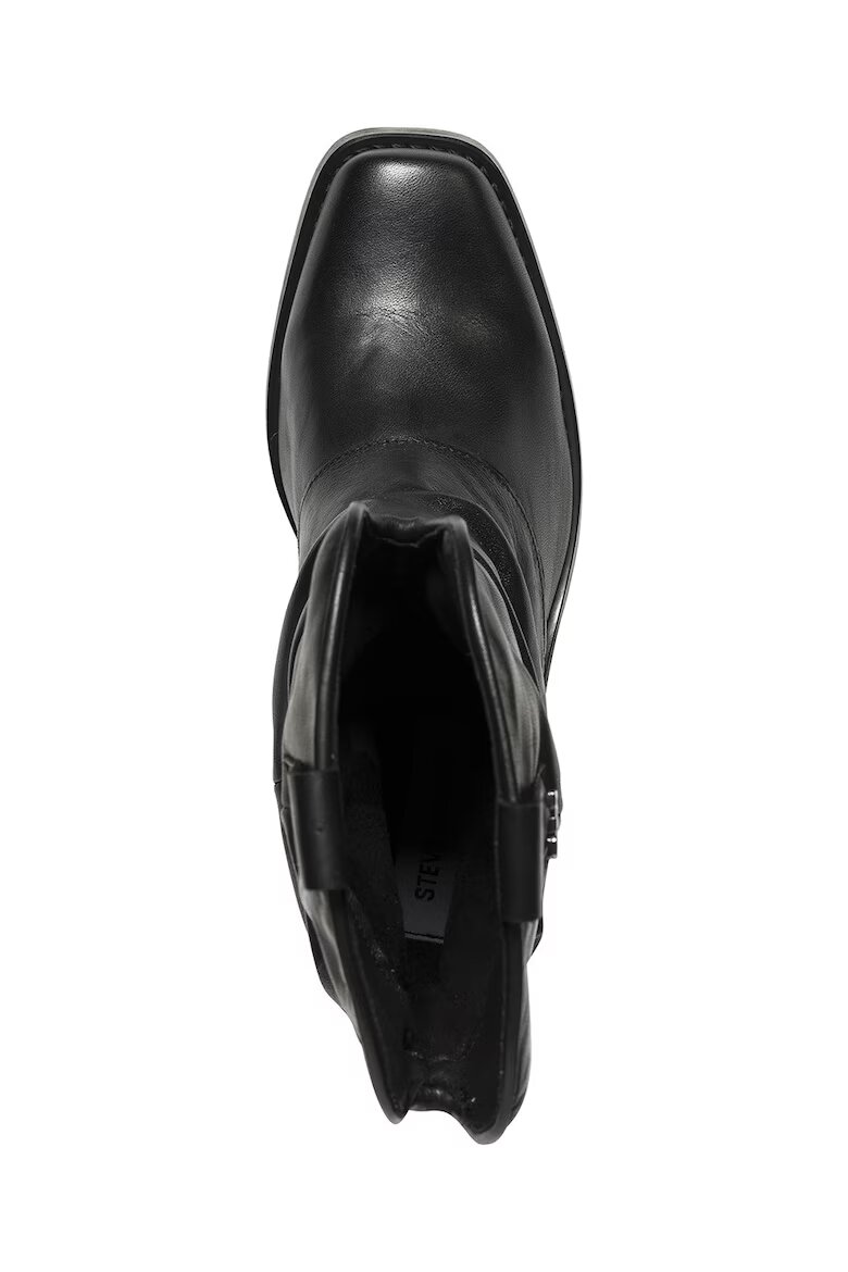 Steve Madden Кожени боти Qiana Черен