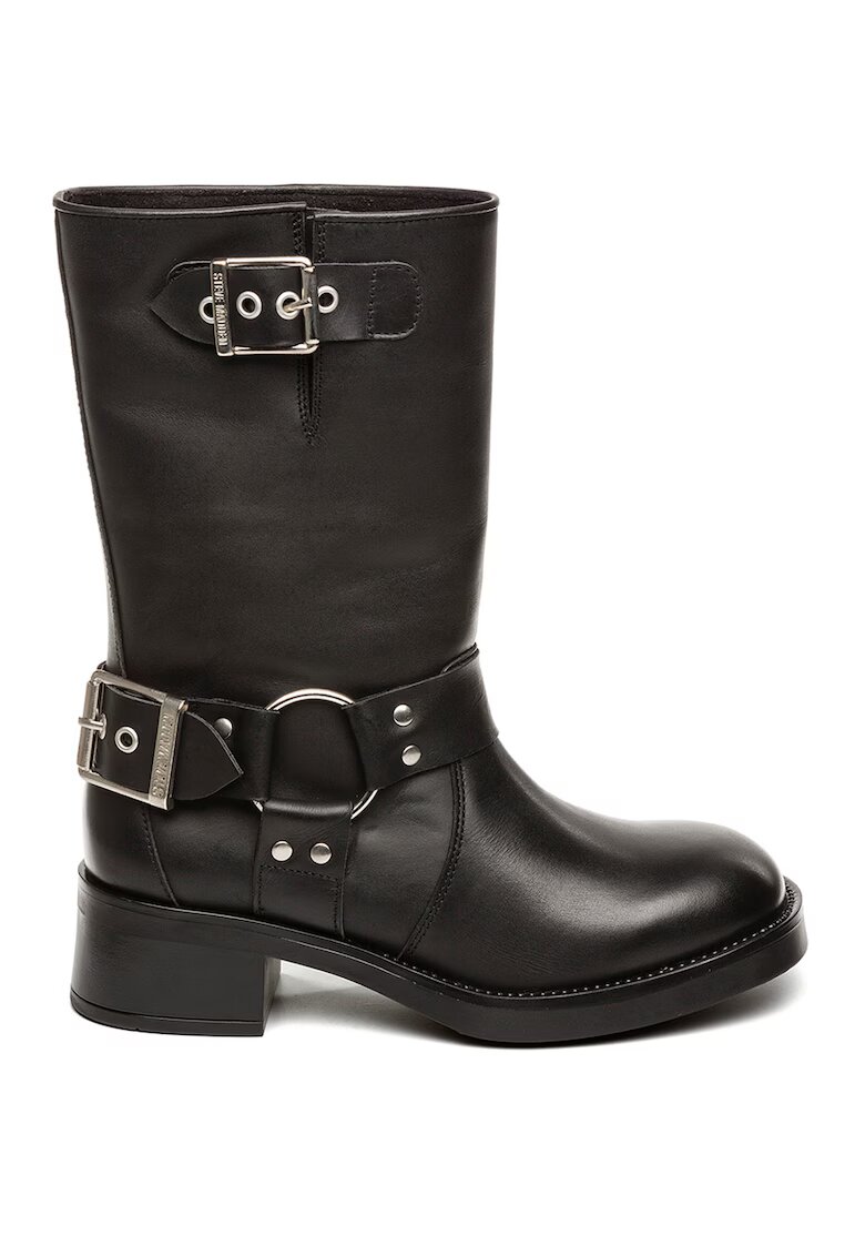 Steve Madden Кожени ботуши до средата на прасеца