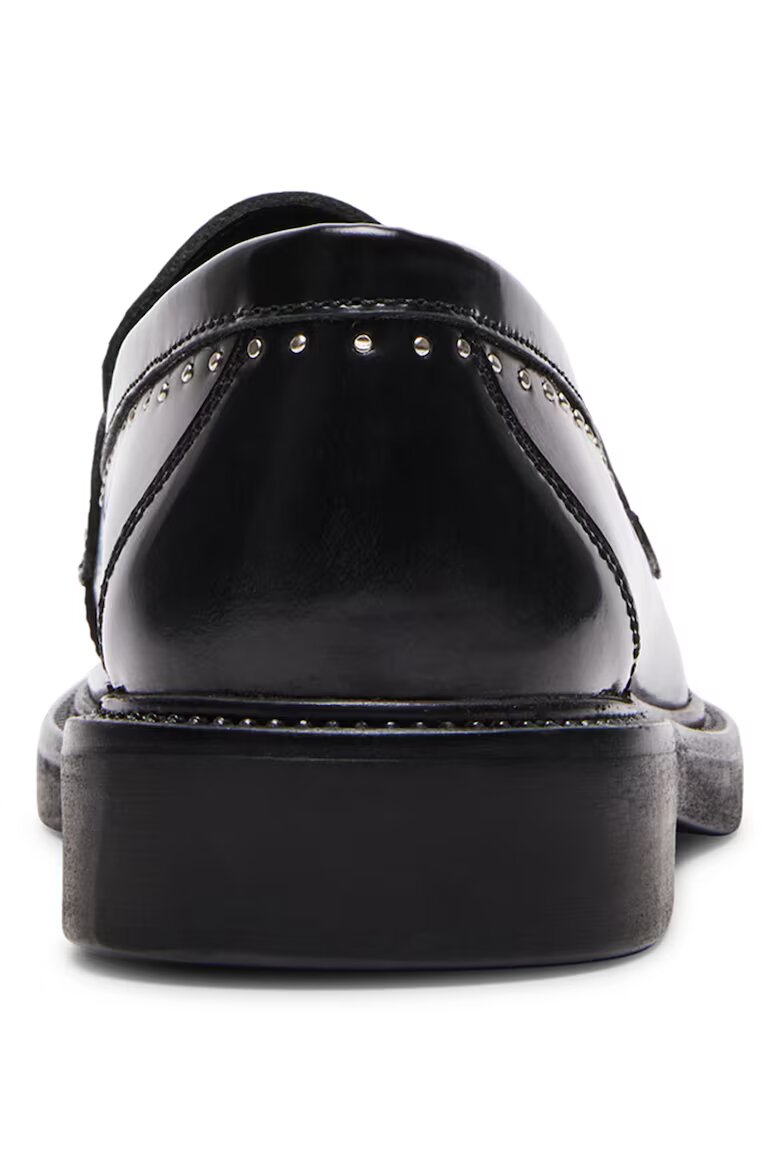 Steve Madden Кожени мокасини Harloe с нитове Черен