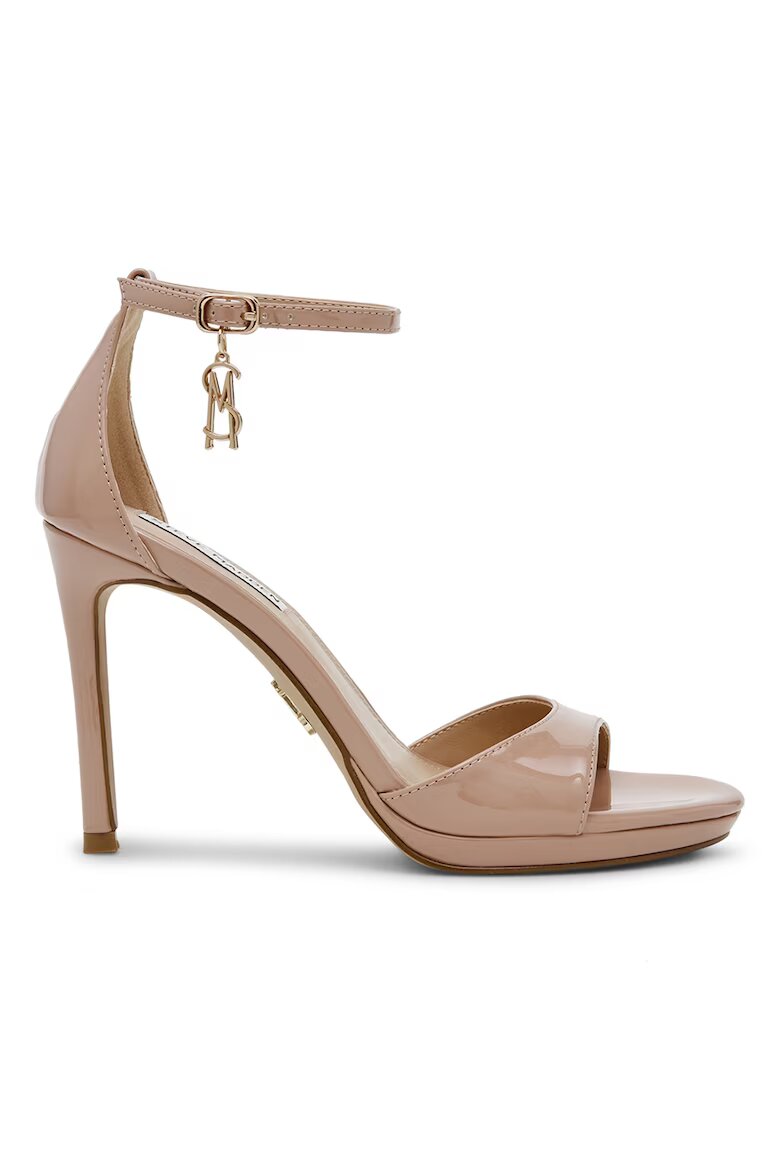 Steve Madden Лачени сандали Бежов