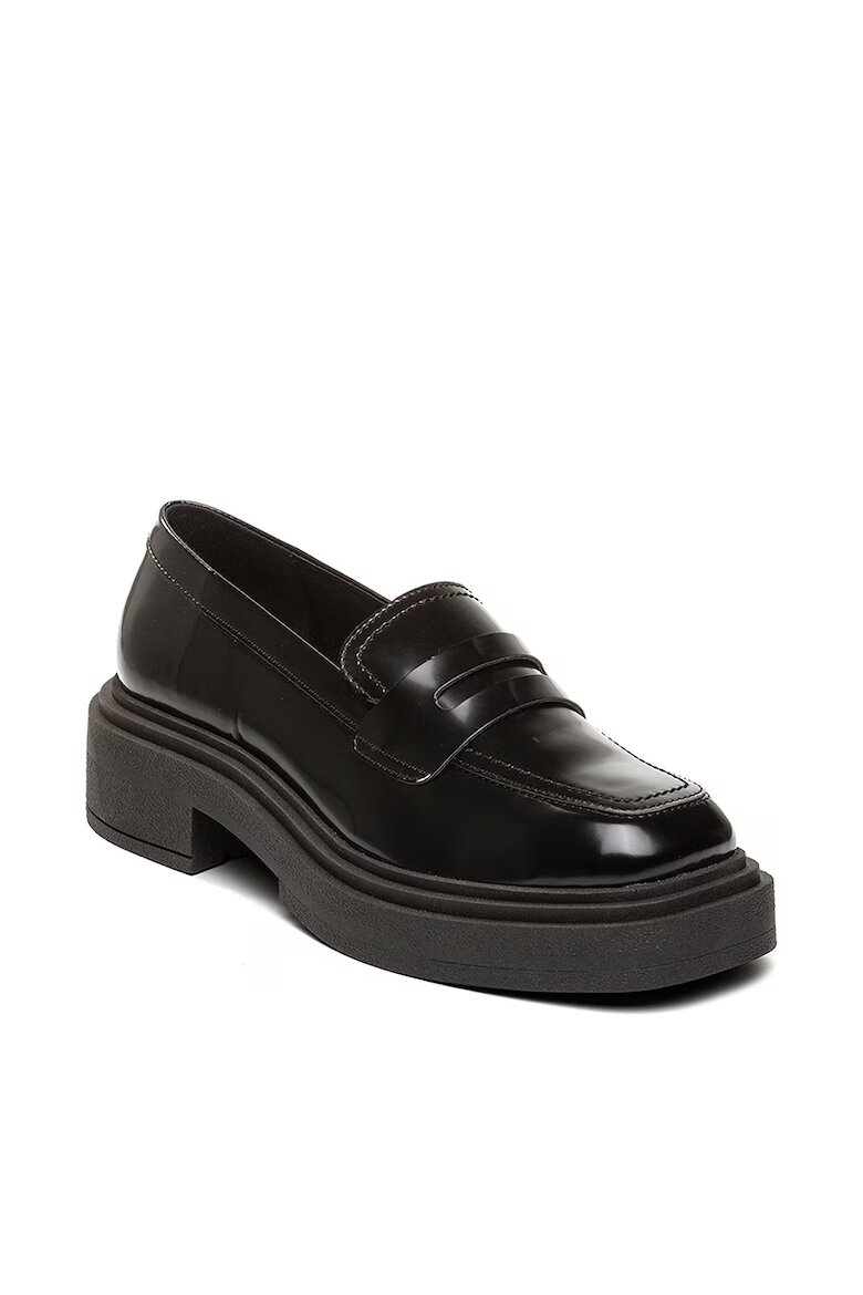 Steve Madden Мокасини от кожа и еко кожа Черен