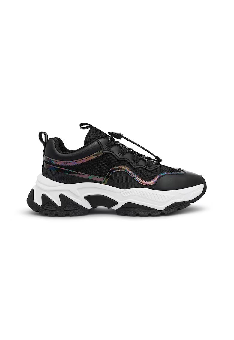 Steve Madden Мрежести спортни обувки с еко кожа - Зелен/Черен/Син