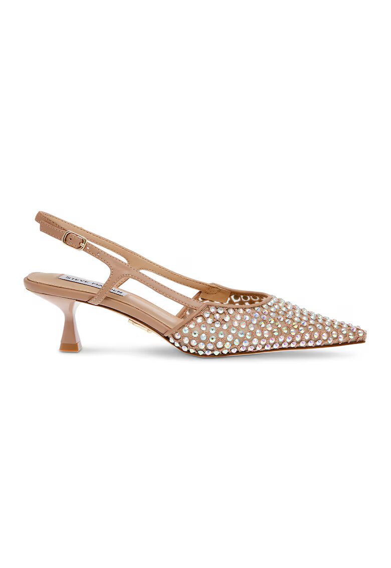 Steve Madden Обувки с остър връх - Черен/Бежов