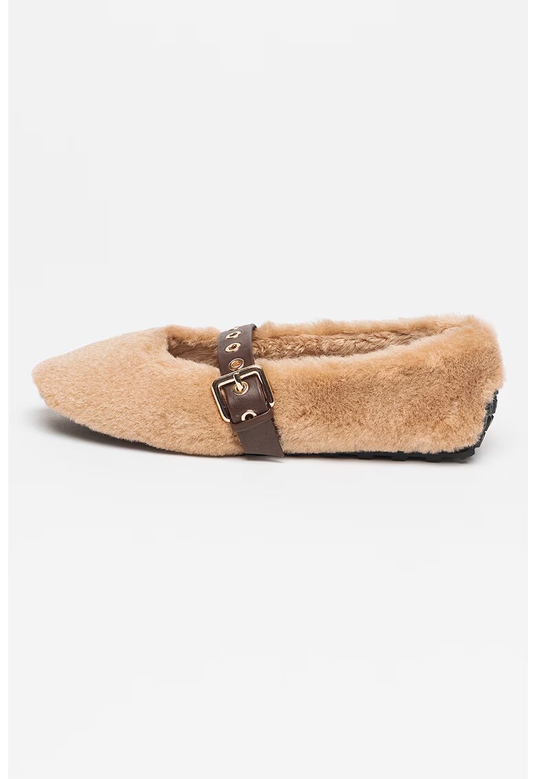Steve Madden Пантофки Mary Jane с еко пух