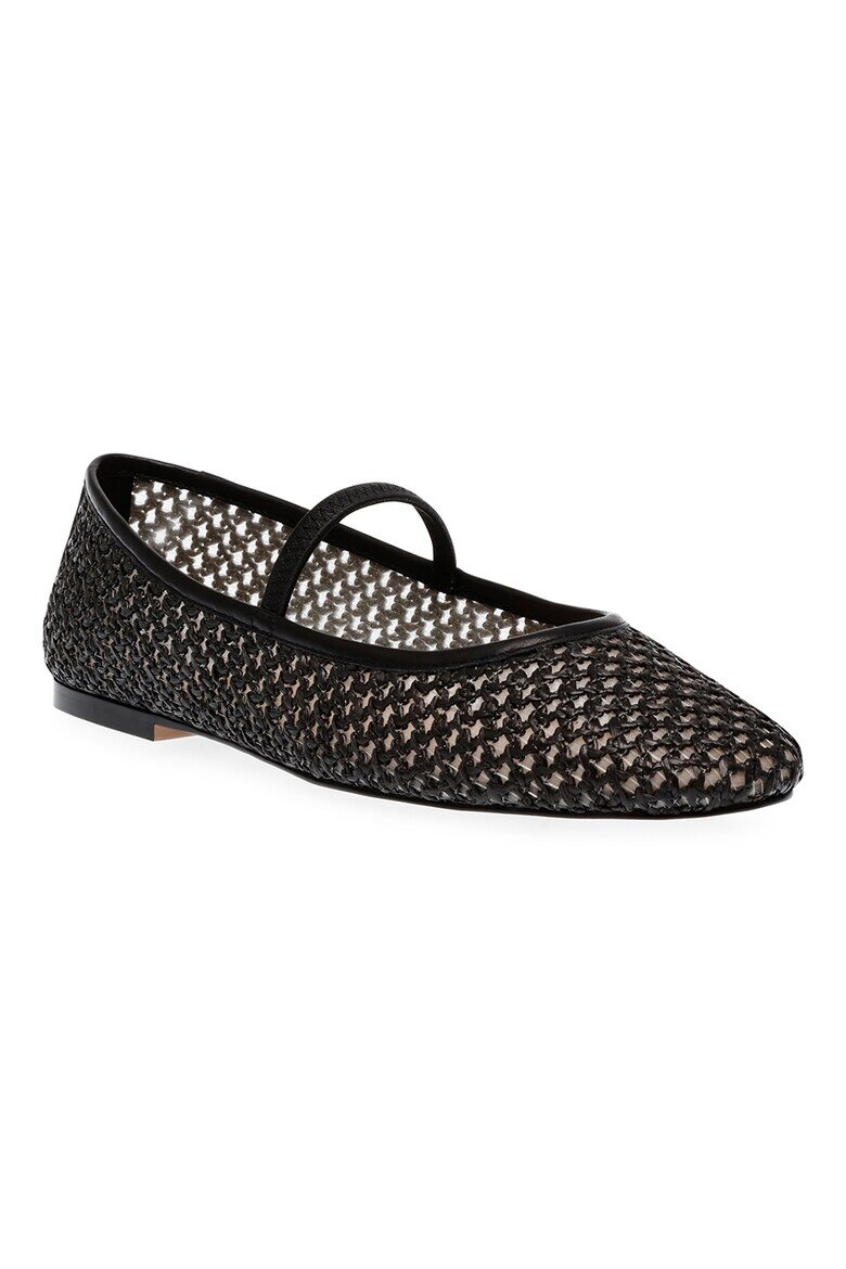 Steve Madden Пантофки от еко кожа Черен/Прозрачен
