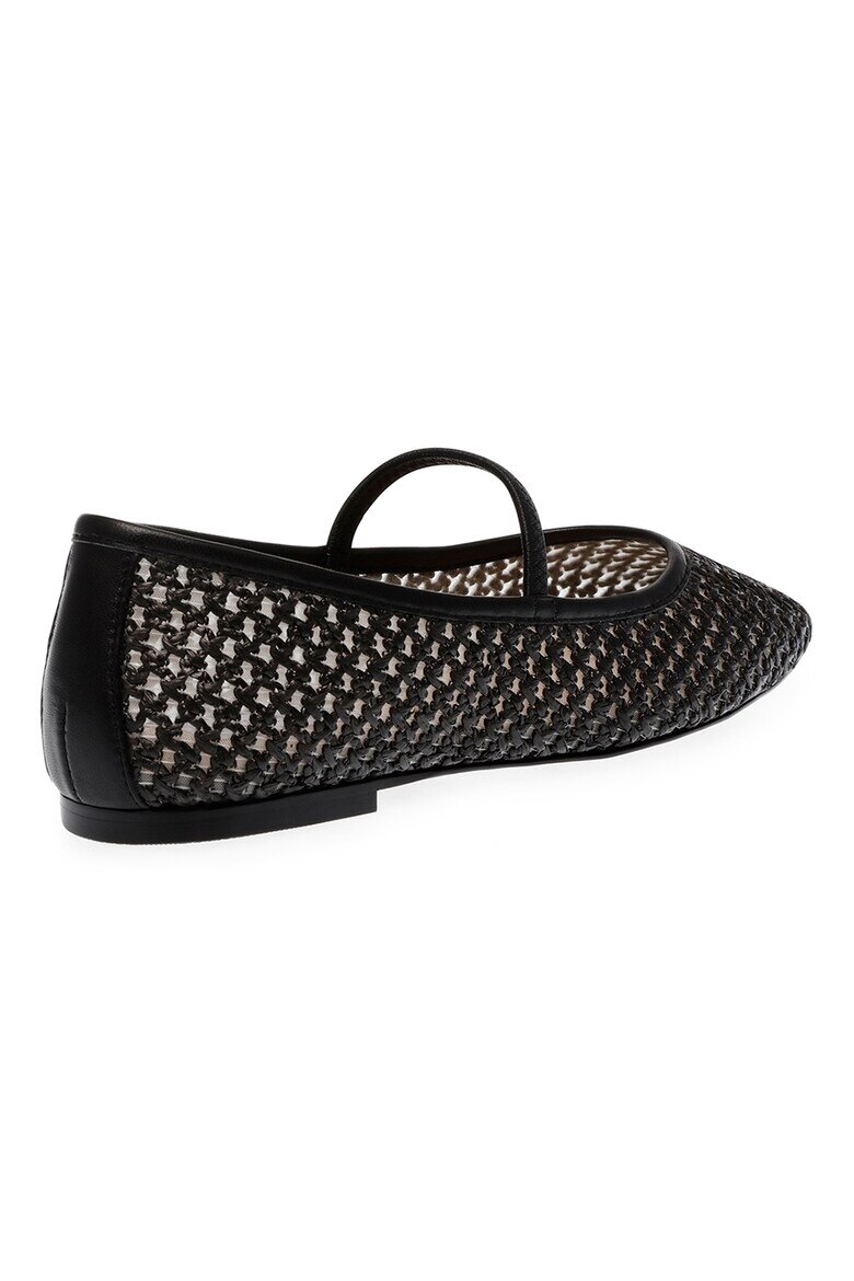 Steve Madden Пантофки от еко кожа Черен/Прозрачен