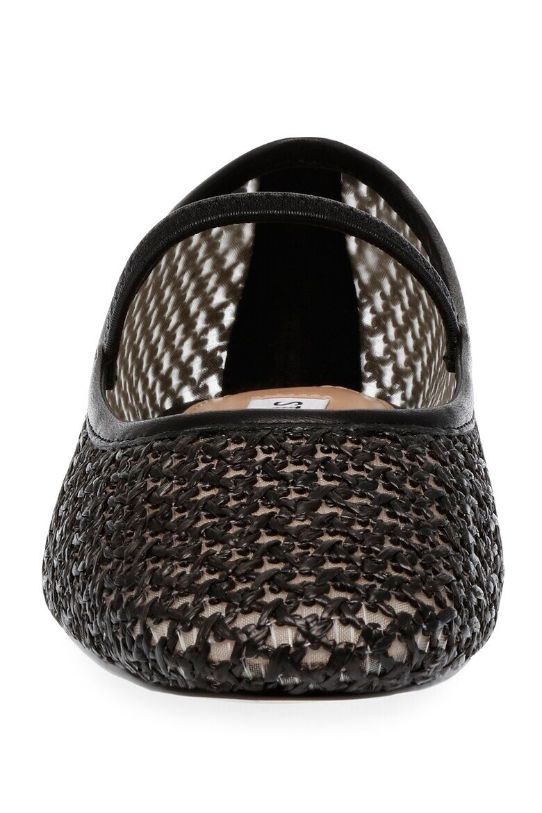 Steve Madden Пантофки от еко кожа Черен/Прозрачен