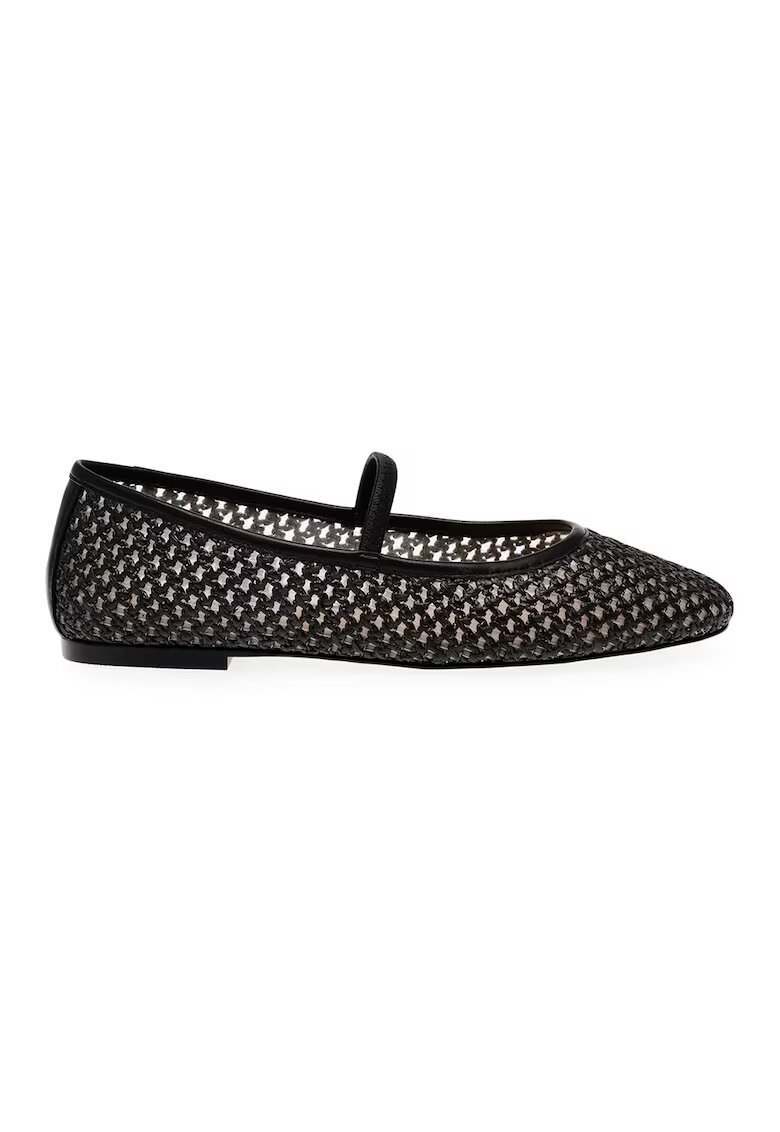 Steve Madden Пантофки от еко кожа - Черен/Прозрачен