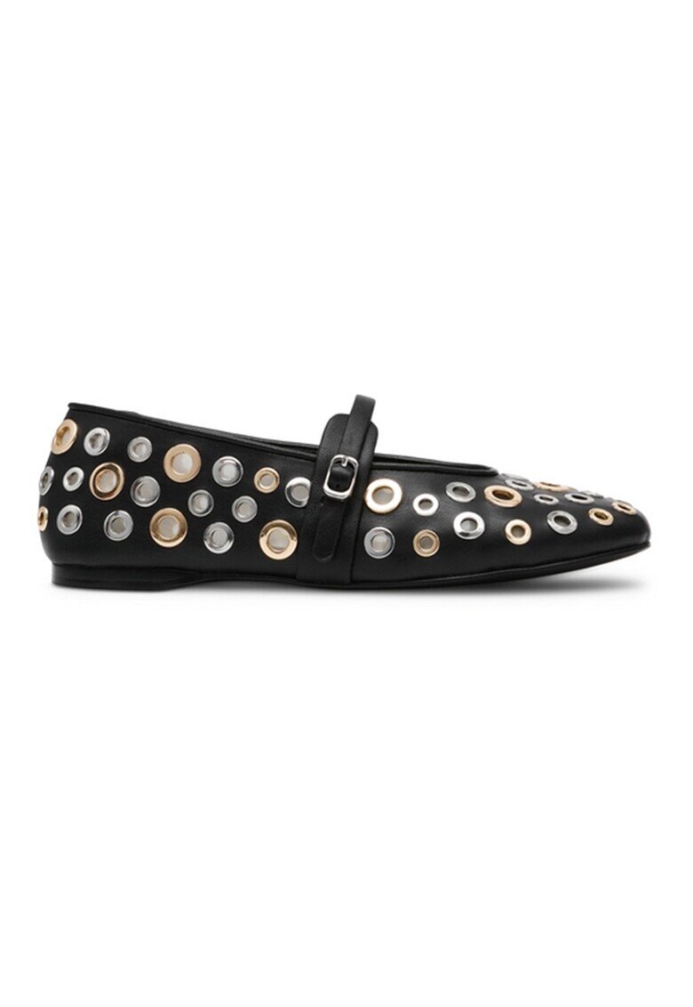 Steve Madden Пантофки с елици - Златист/Черен/Сребрист