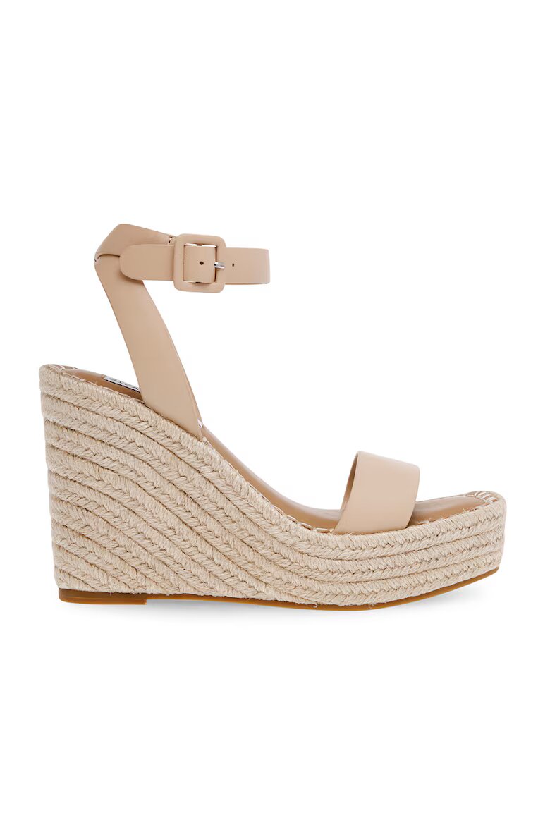 Steve Madden Полускосени сандали от еко кожа Бежов/Светлокафяв